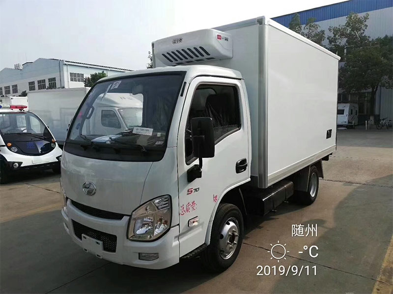 國六躍進小福星肉鉤冷藏車