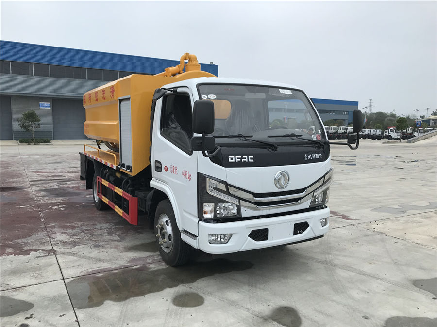 國六東風多利卡清洗吸汙車