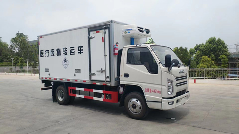 國六江鈴順達醫療廢物轉運車廠家優惠直銷！