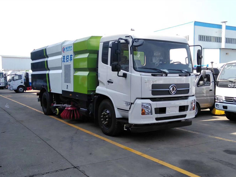 暢銷款天錦清洗掃路車助力美化城市環境