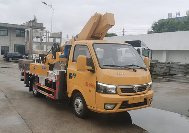 藍牌東風途逸20米單排伸縮臂高空作業車功能及特點介紹