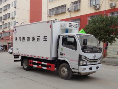 球盟会APP手机登录威牌CLW5043XYY6型醫療廢物轉運車