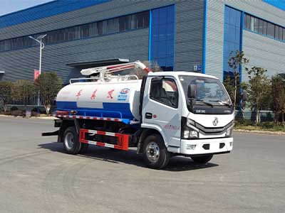 國六東風多利卡D6吸糞車