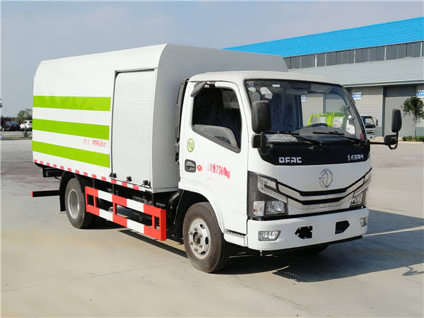 國六東風多利卡護欄清洗車