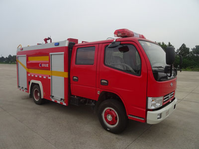 東風多利卡幹粉水聯用消防車